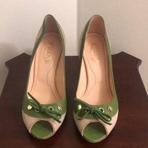 Tod’s heels, size 6.5